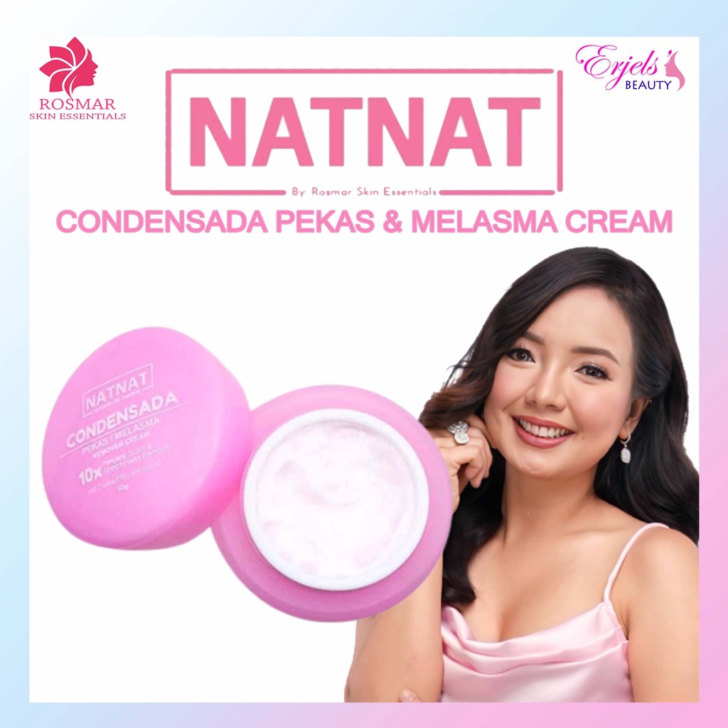 Natnat By Rosmar Condensada Pekas Melasma Cream 10g Shopee Philippines 