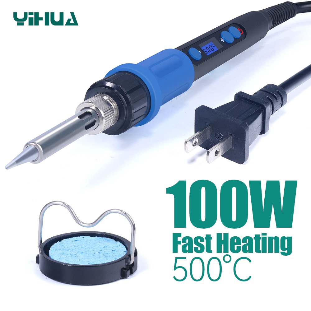 YIHUA 928DI 100W Digital Electric Soldering Iron Kit Set Temperature