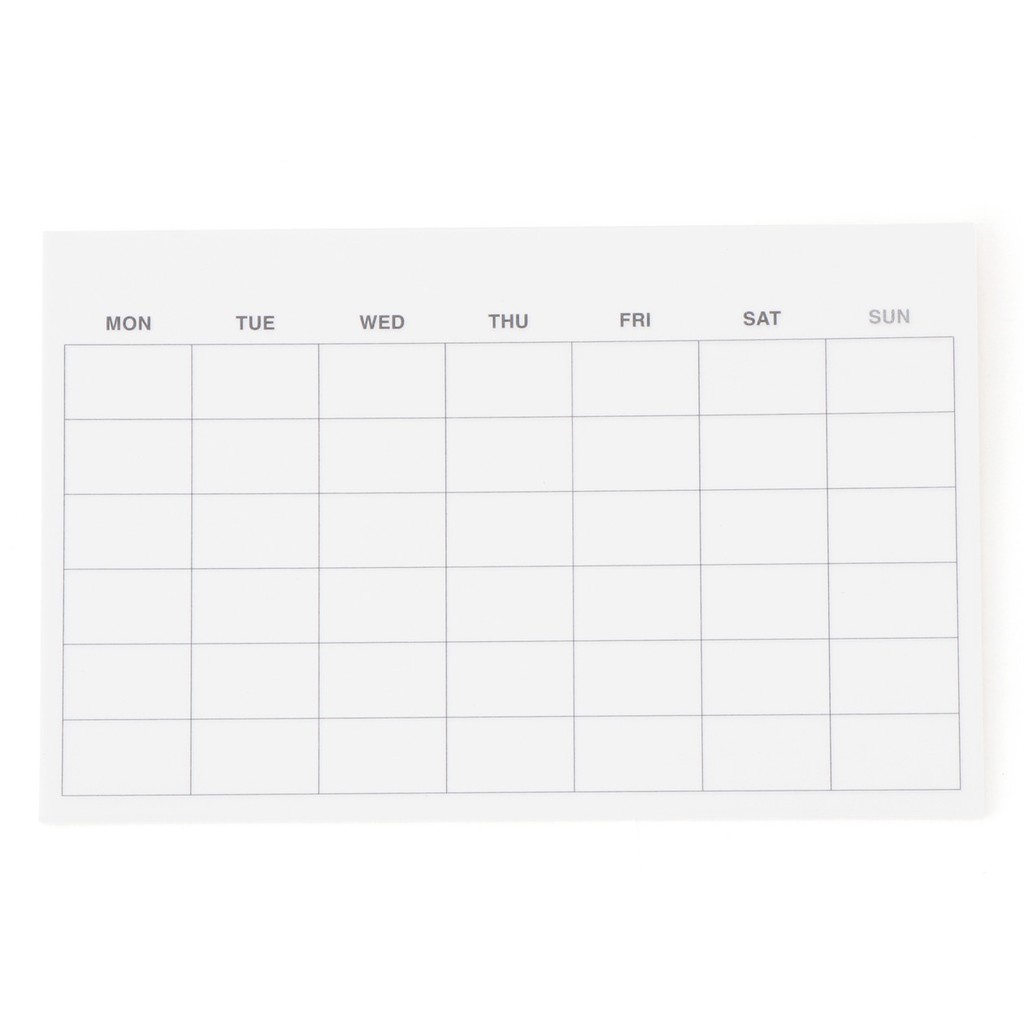 muji notebook_20221204155125 [Muji] Monthly Planner Sticky Note ...