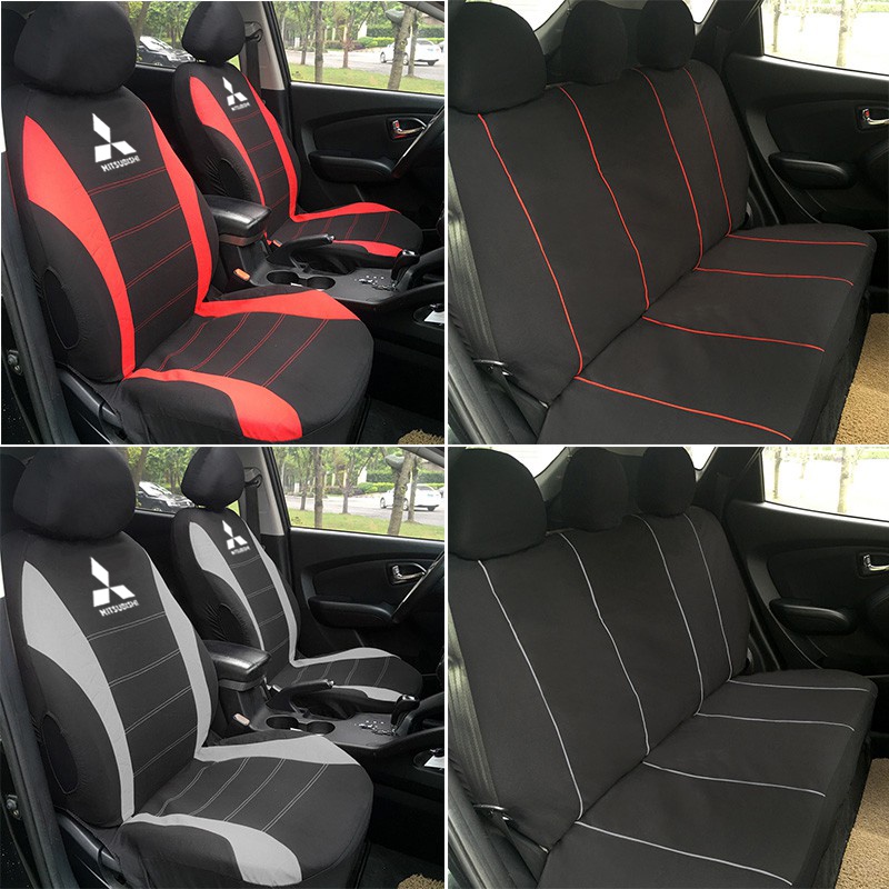 SuperAuto Car Seat Covers For Mitsubishi Full Set Car Seat Protector Car Interior Accessories - Image 3
