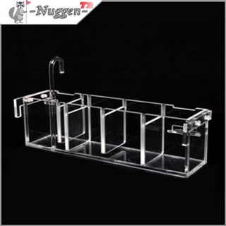 Nuggen  4 in 1 Acrylic Filter Box External Hanging Water Purifier for Aquarium Fish Bowl #4