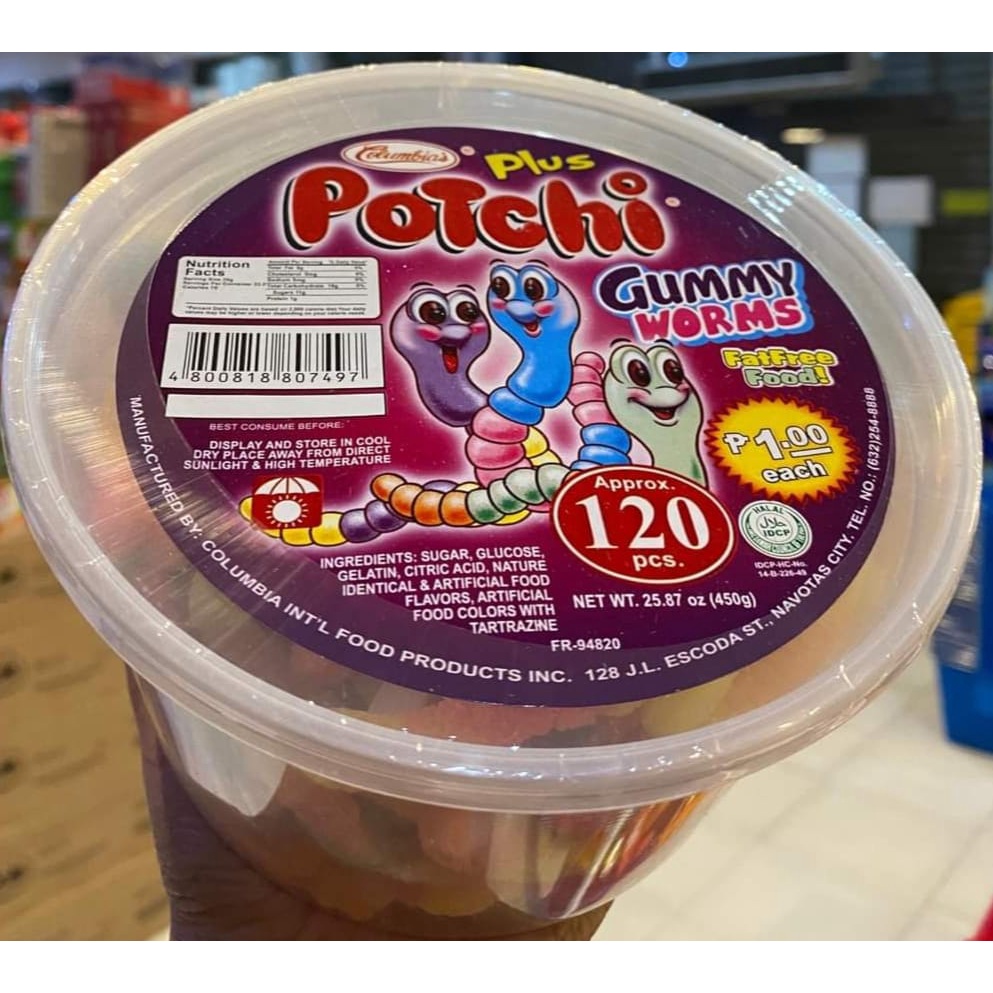 POTCHI GUMMY WORMS CANDY Shopee Philippines