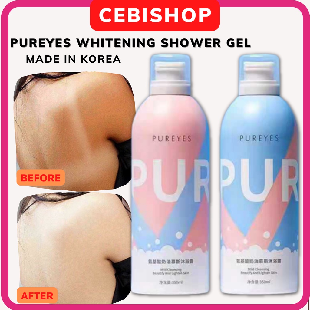 PUREYES WHITENING SHOWER GEL ORIGINAL KOREA Whitening KOREA PERFUME