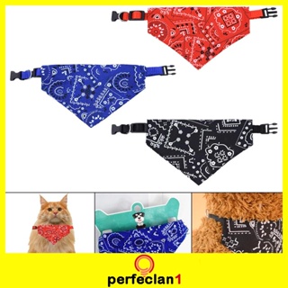 [Perfeclan1] Cat Neck Scarf Bandana Accessories Neckerchief Tie Medium Large Dogs