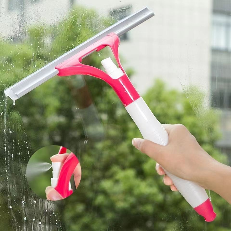 SJW Glass scraper spray brush cleaner car window cleaning spray gun