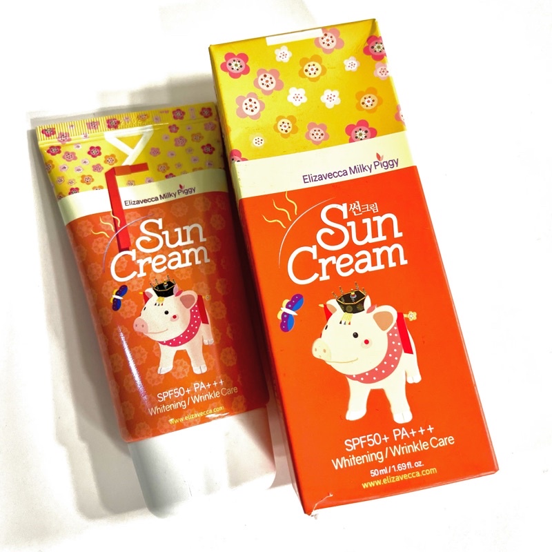Elizavecca Milky Piggy Sun Cream SPF50+/PA++++ 50ml. | Shopee Philippines