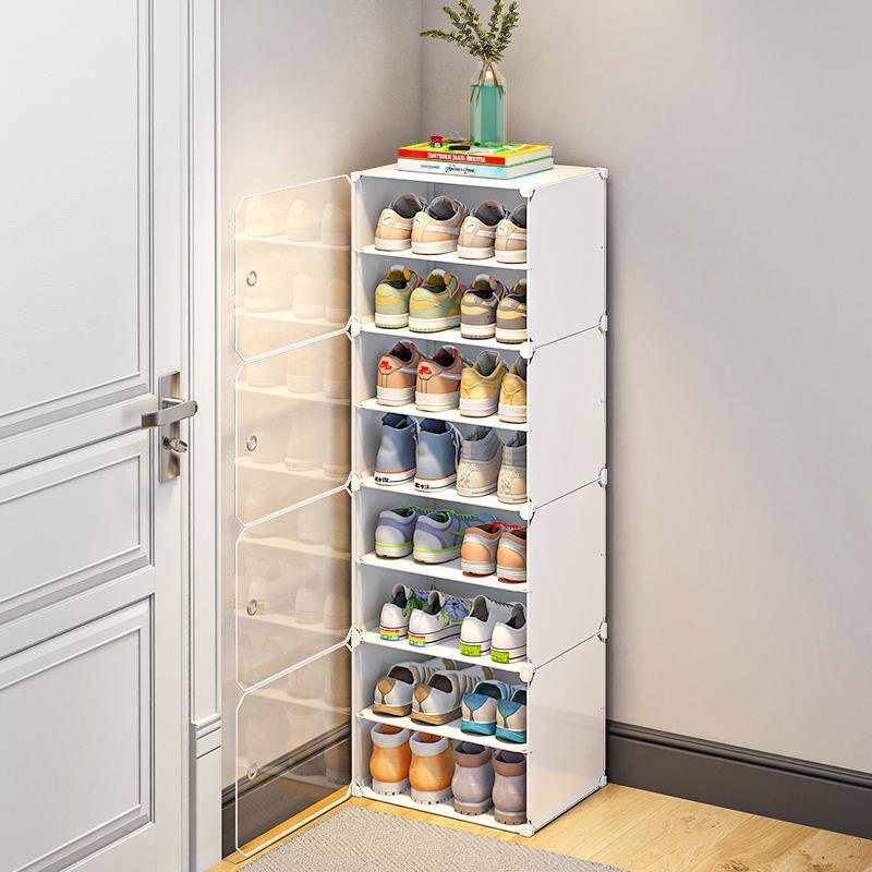 COD Shoe Rack Organizer Cabinet 4-8Layer Dust-Proof Drawer Type Screwless Stackable Big Size Black