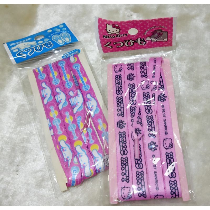 SANRIO SHOE LACES Hello Kitty Cinnamoroll Shopee Philippines