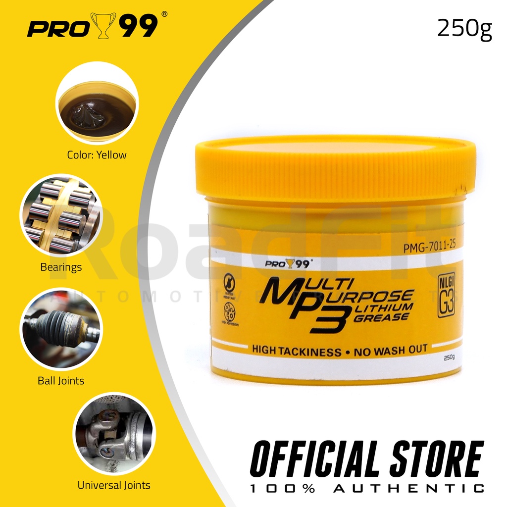 PRO99 Multipurpose MP3 Grease 250g Pro99 PNPMG701125 MC Shopee