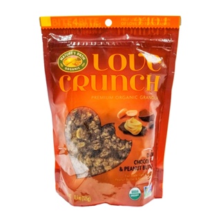 Love Crunch Organic Granola Dark Chocolate & Peanut Butter (325g)