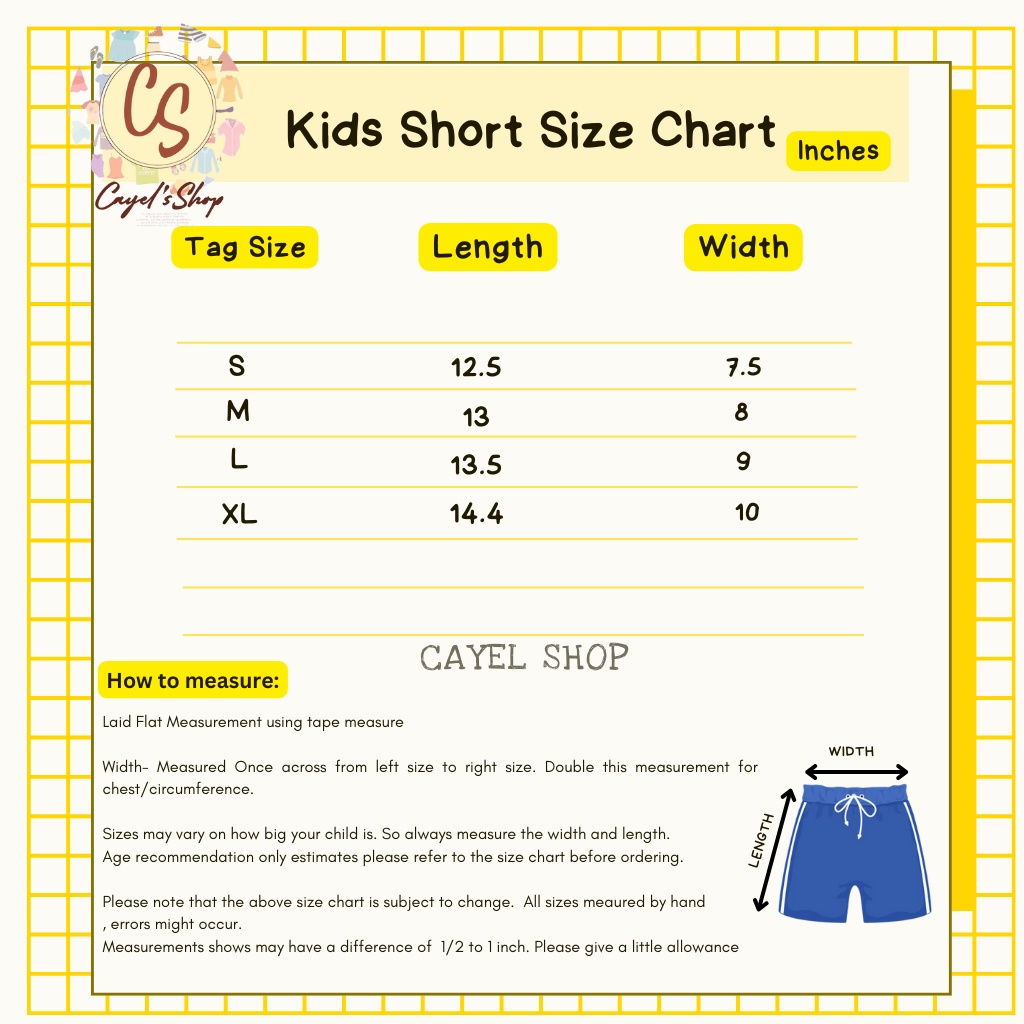 CayeL Cute Printed Shorts Casual kid's Short Stretchable Shorts For kids Comfortable 2-10 Years Old