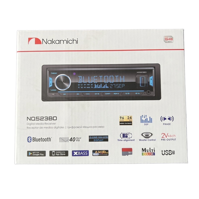 NAKAMICHI NQ523BD BLUETOOTH 2023 | Shopee Philippines