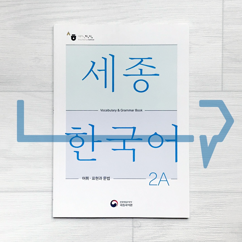 Sejong Korean Vocabulary & Grammar Book 2A (2022 Edition). Korea ...