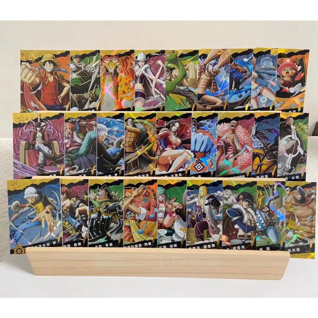 One Piece Anime Card CR A Set Of 27 Cards | Shopee Philippines