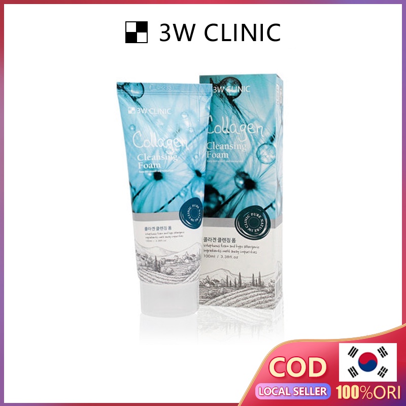3W Clinic Collagen Facial Cleanser (100ML) | Shopee Philippines