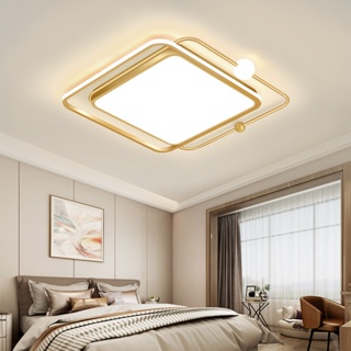 (COD) Remote control three color dimming ceiling lamp Nordic LED ceiling lamp Bedroom ceiling lamp #5