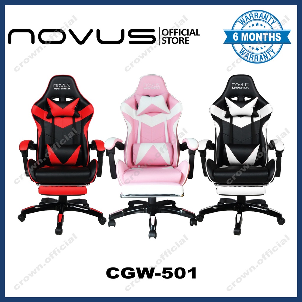 NOVUS CGW501 Gaming Chair Shopee Philippines