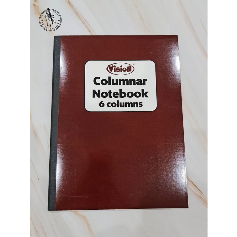 Vision columnar notebook 6 columns shopee philippines