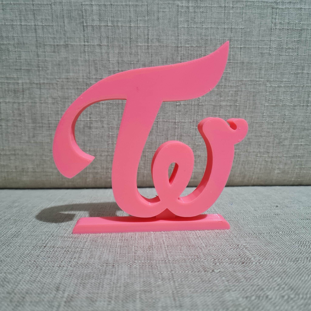 3d Printed Kpop Logo Decor Twice Apink Btob Shopee Philippines