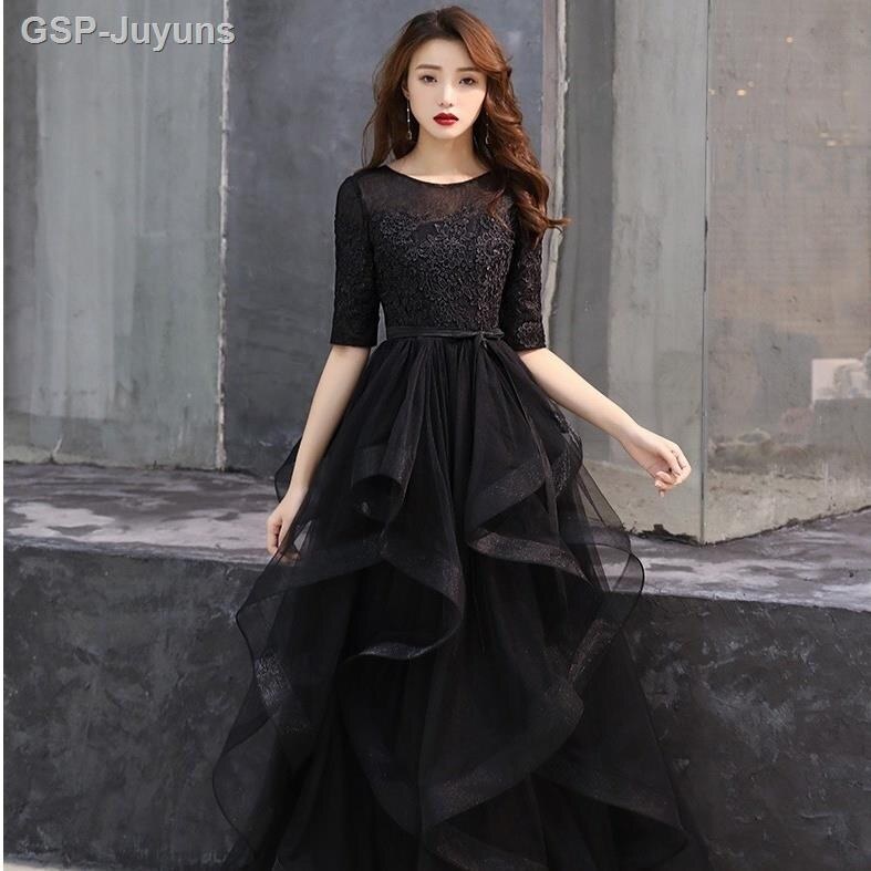 Evening Dinner Long Dress Women Sister Wedding Ball Gown Girl Cake ...