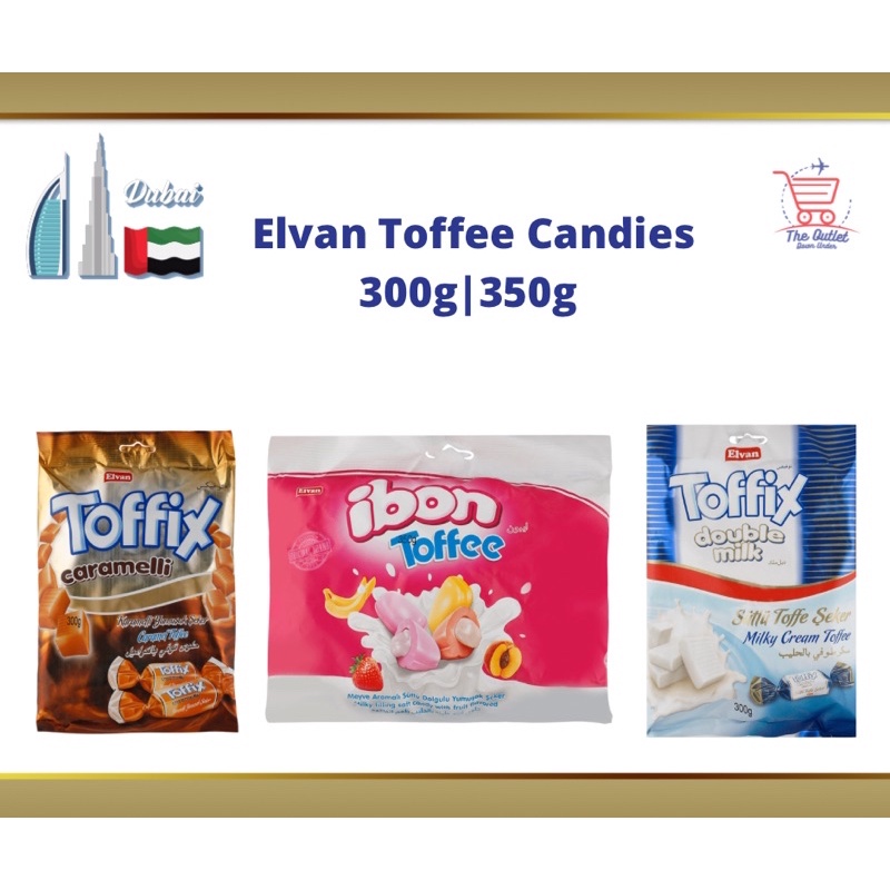Elvan Toffee Candy 300g 350g Shopee Philippines