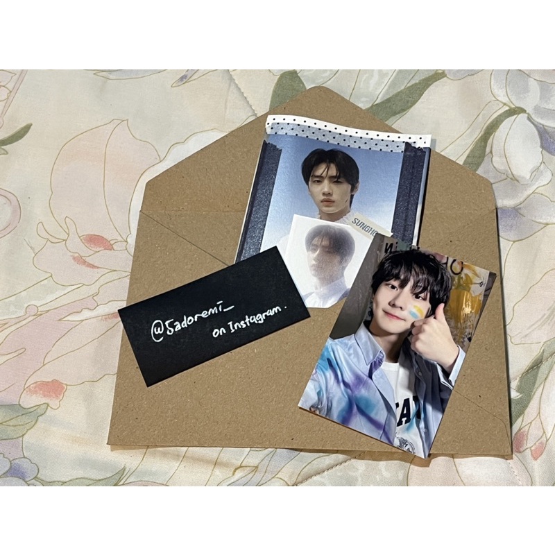 Jungwon 1th Anniversary+Jay UMS Senkou pc+album | Shopee Philippines