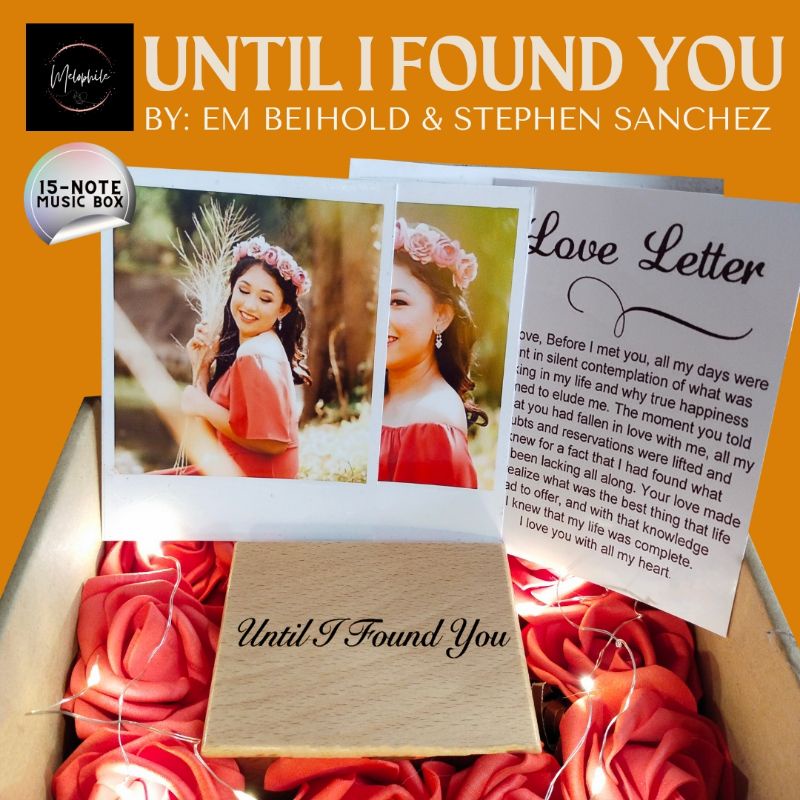 Until I Found You by Stephen Sanchez MUSIC BOX (15Note) Shopee