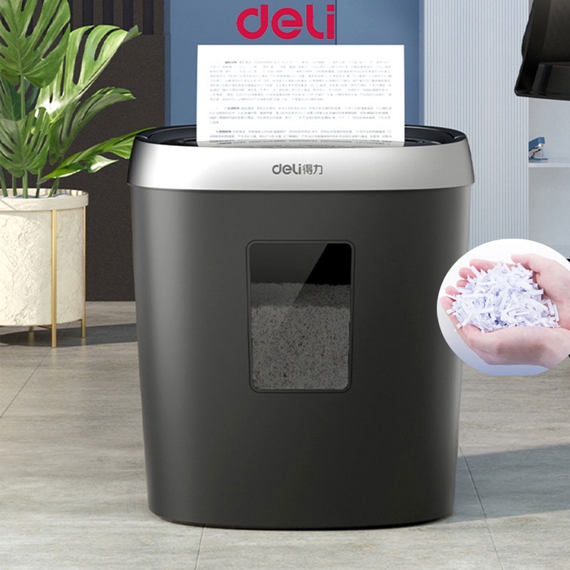 Deli Paper Shredders Electric Paper Shredder Machine For School Office