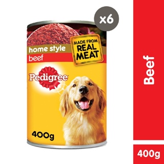 sdn dog food ☃PEDIGREE Dog Food - Wet Dog Food Can in Beef Flavor (6-Pack), 400g. Dog Food for Adult