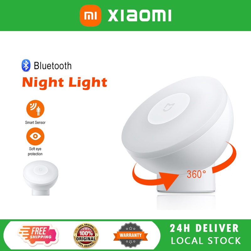 Xiaomi Mijia Night Light Motion-Activated Night Light 2 bedroom bedside ...