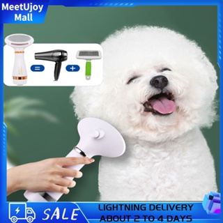 2 in 1 Portable Pet Hair Dryer Blower s with Slicker Brush low Noise Electric ​Pet Hair Comb for Cat