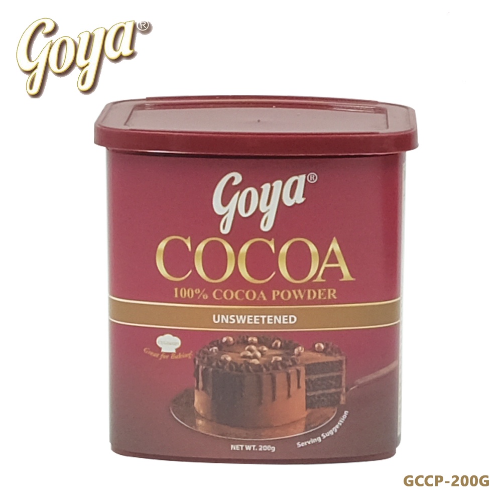 Goya 100% natural Cocoa Powder Unsweetened For Baking 200g GCCP-200G ...