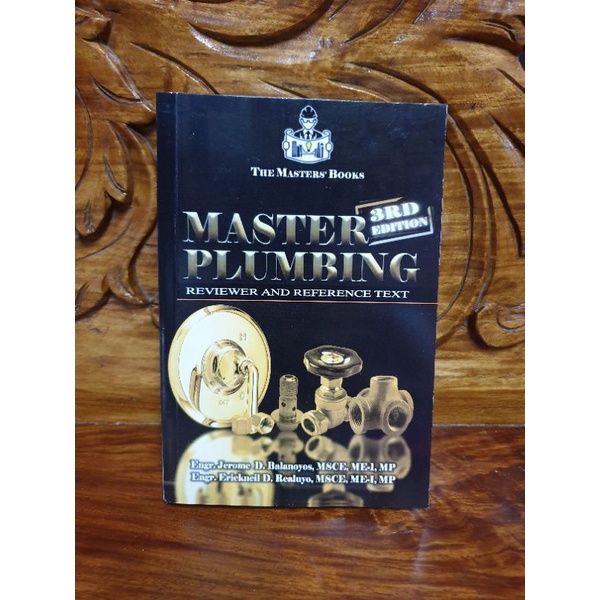 MASTER PLUMBER REVIEWER AND REFERENCE TEXT 3rd EDITION Shopee Philippines