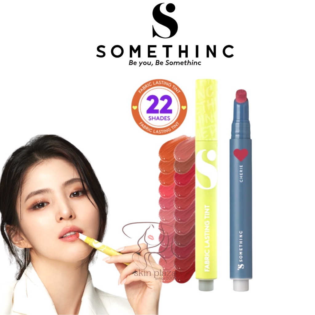 Somethinc Fabric Lasting Tint Lip Tint Lipstick X SABRINA Care Blurry