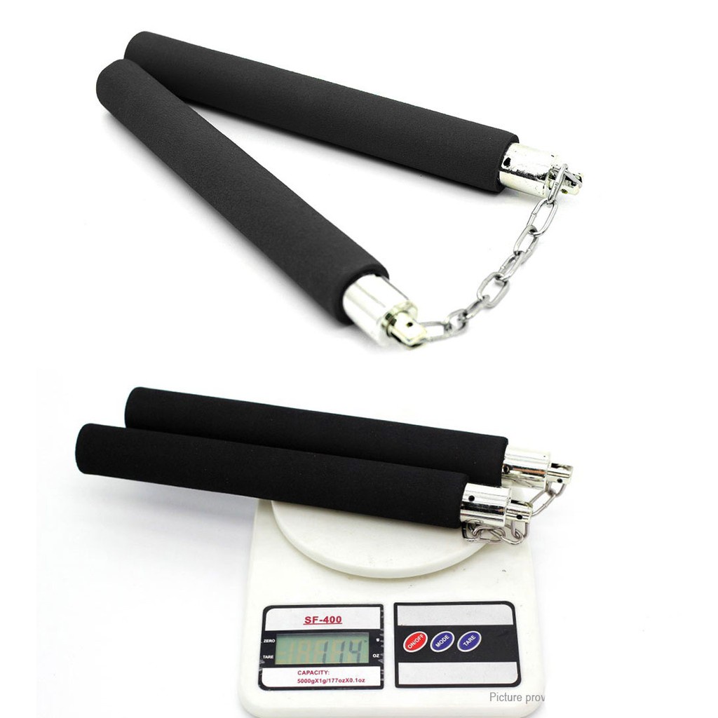 New Nunchaku, Foam Rubber Safety Nunchucks Training Martial Arts With