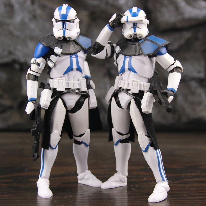 STAR WARS BLACK SERIES COMMANDER APPO AND COMMANDER BOW 501ST CLONE ...