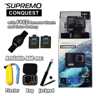 Supremo CONQUEST Ultra HD Action Camera