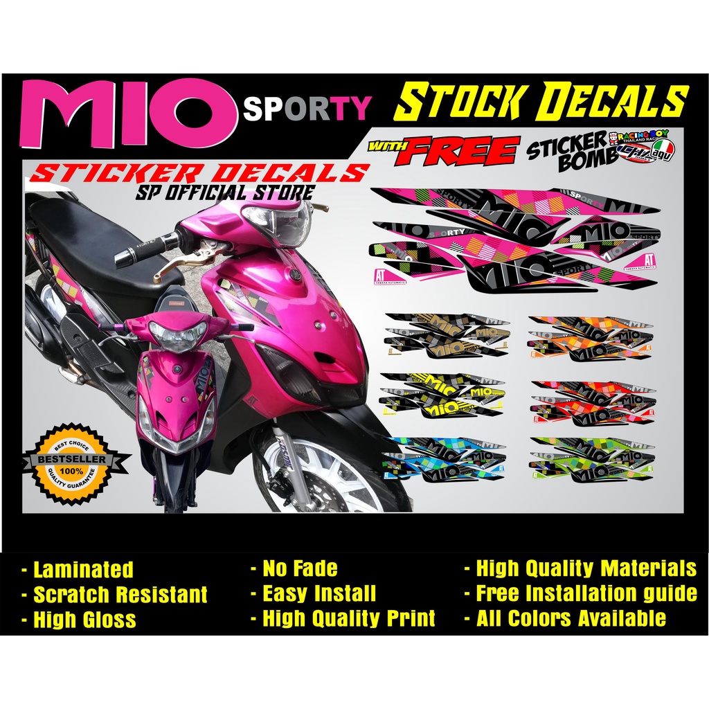 Best Sticker Design For Mio