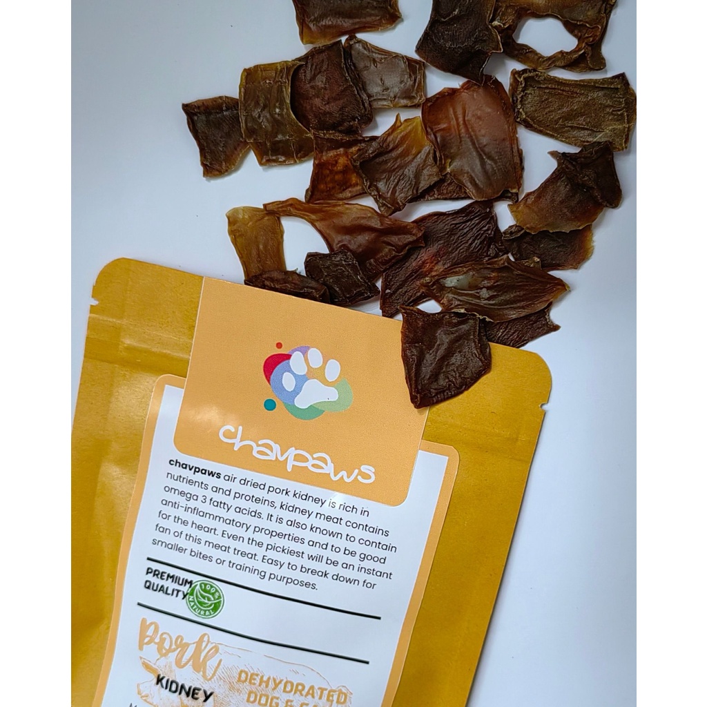 All Natural Dehydrated Pork Kidney Premium Dog and Cat Treats #2