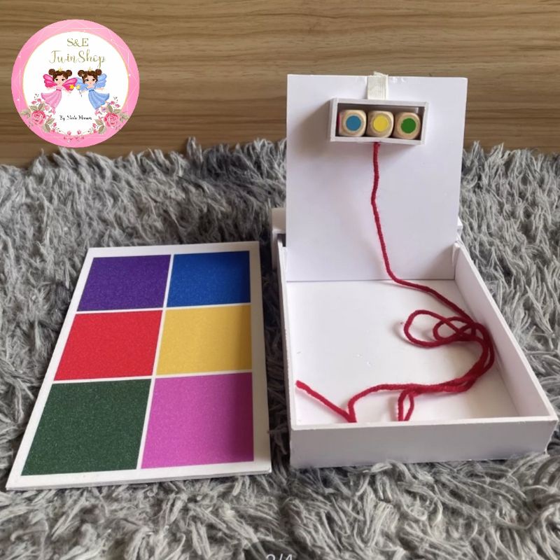 Mini Color Game (PERYA) Complete Set With Dice and Color Board