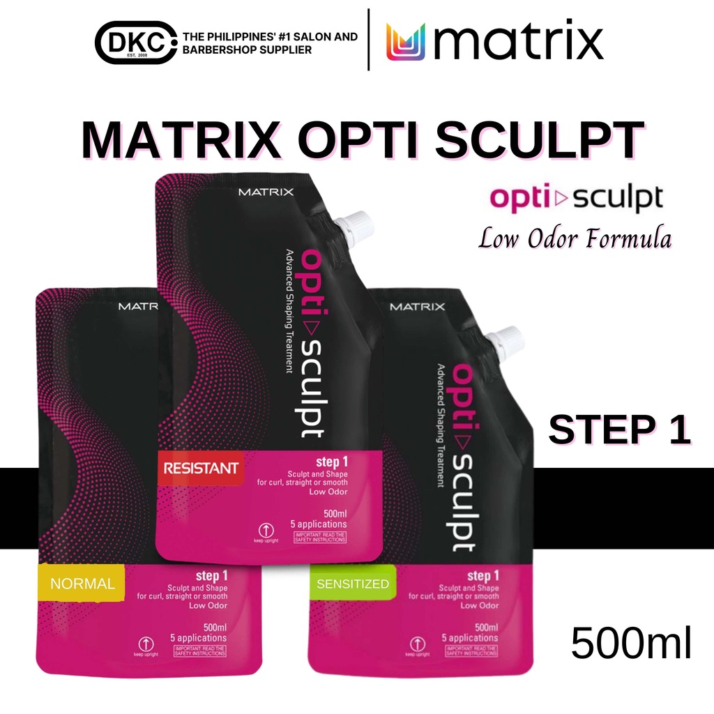 Matrix Opti Sculpt Straightening Cream (500ml), Low Odor Formula Hair