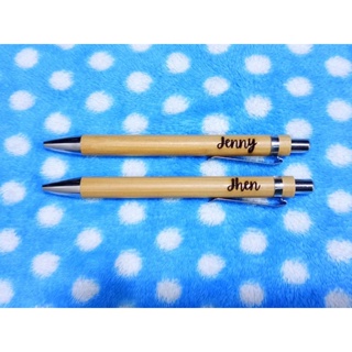 Bamboo Pen | Personalize Bamboo Pen with Name Engraved #8