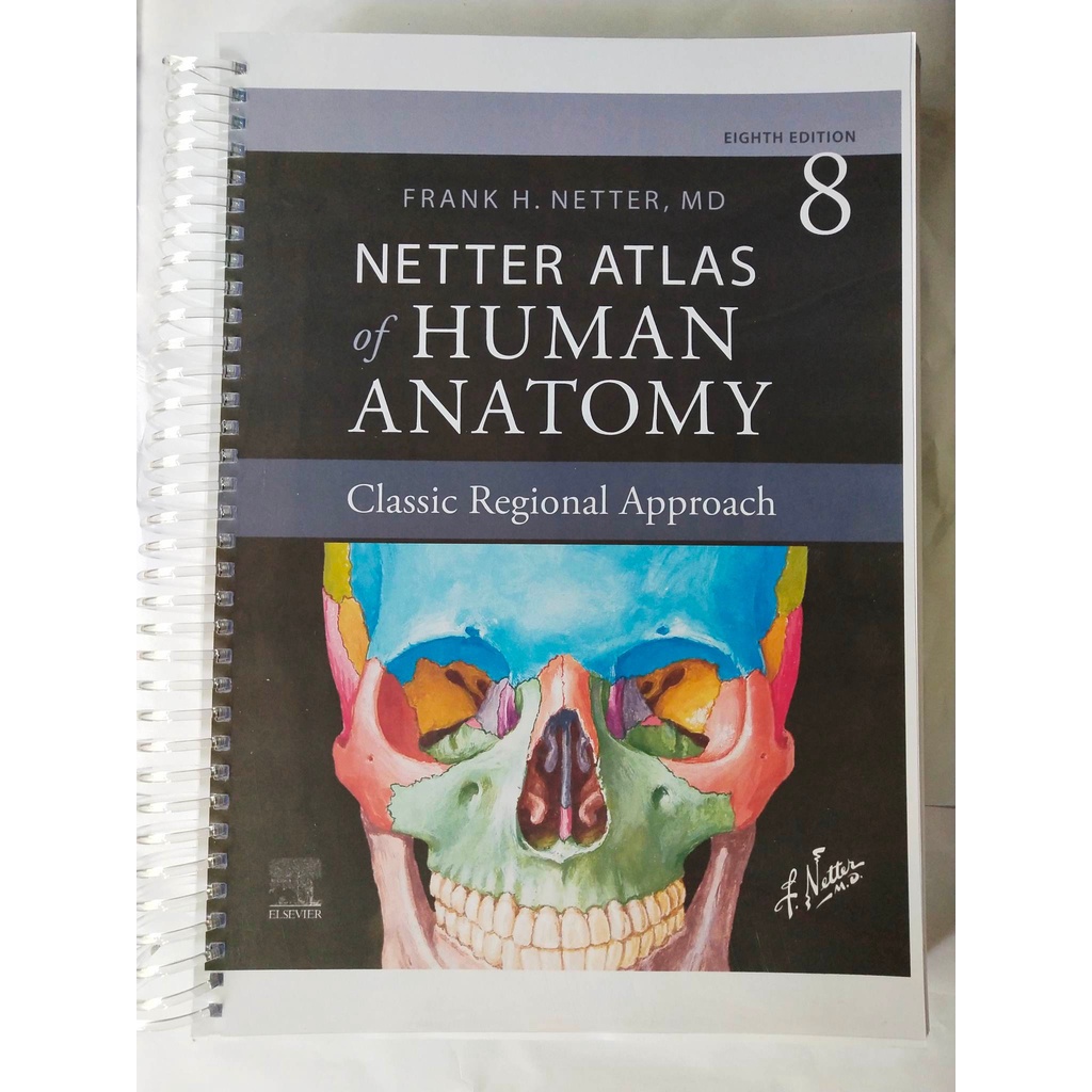 Netter's Atlas of Human Anatomy, 8th Edition | Shopee Philippines