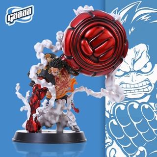 【Gaaaa】25cm Monkey D. Luffy 4th Gear Anime Collectible Roof One Piece Anime Figure Roronoa