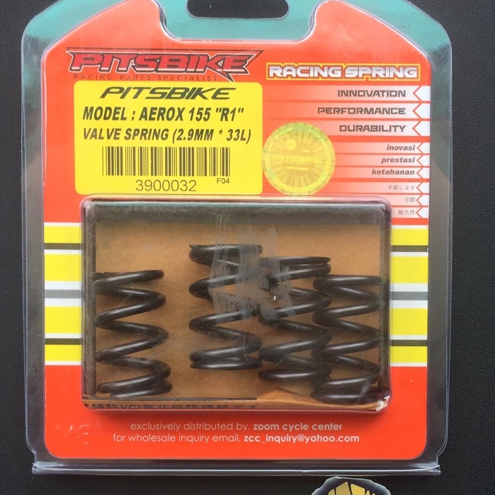 PITS BIKE AEROX 155 "R1" VALVE SPRING (2.9 MM x 33 L) Shopee Philippines