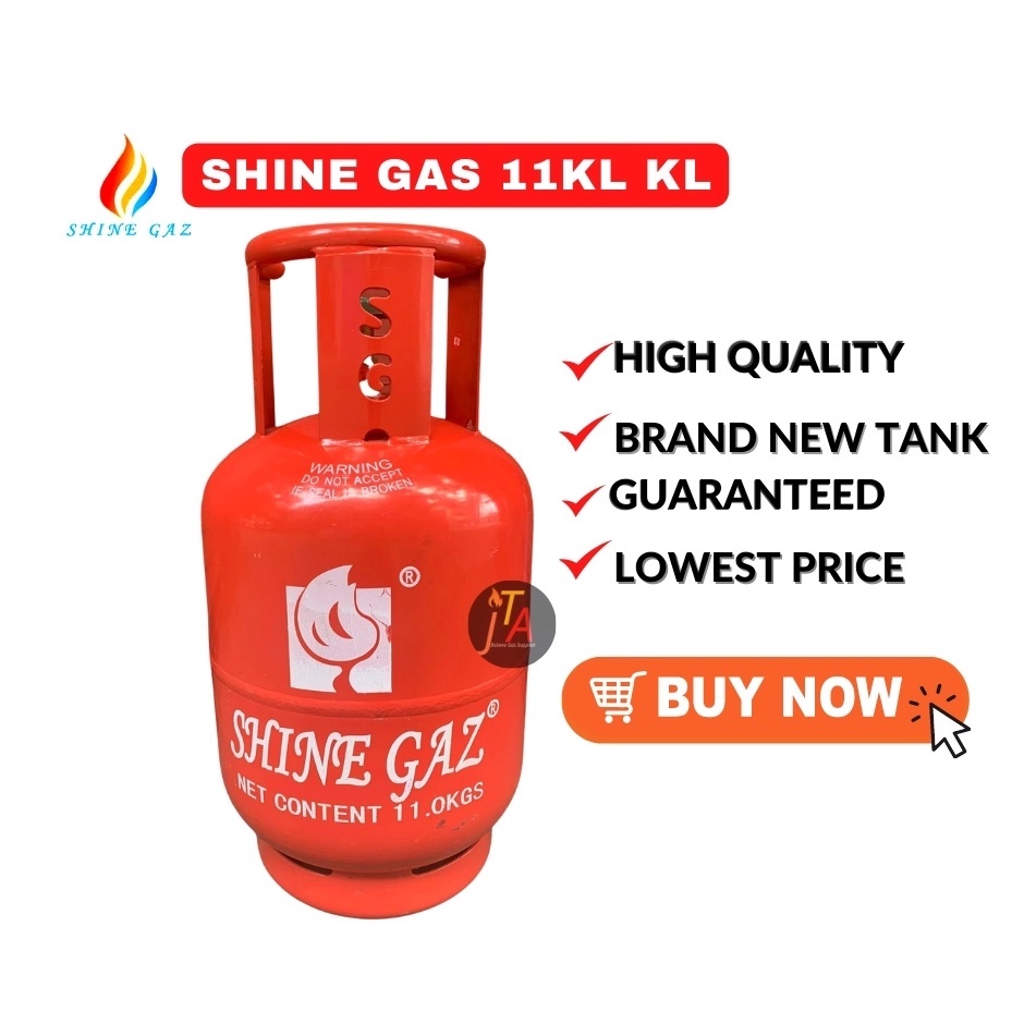 LPG Shine Gaz (Tank Only) 11KG Shopee Philippines