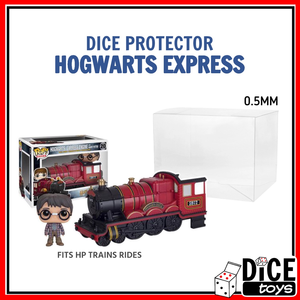 DICE Protector - Hogwarts Express (Pop Rides) Funko Pop Protector   Hard PET Plastic | Shopee Philippines