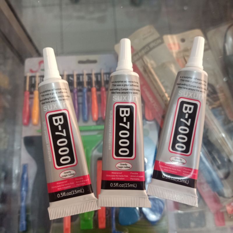 LAYAR Hp Tablet LCD Screen Glue 15ML B7000 Transparent Shopee