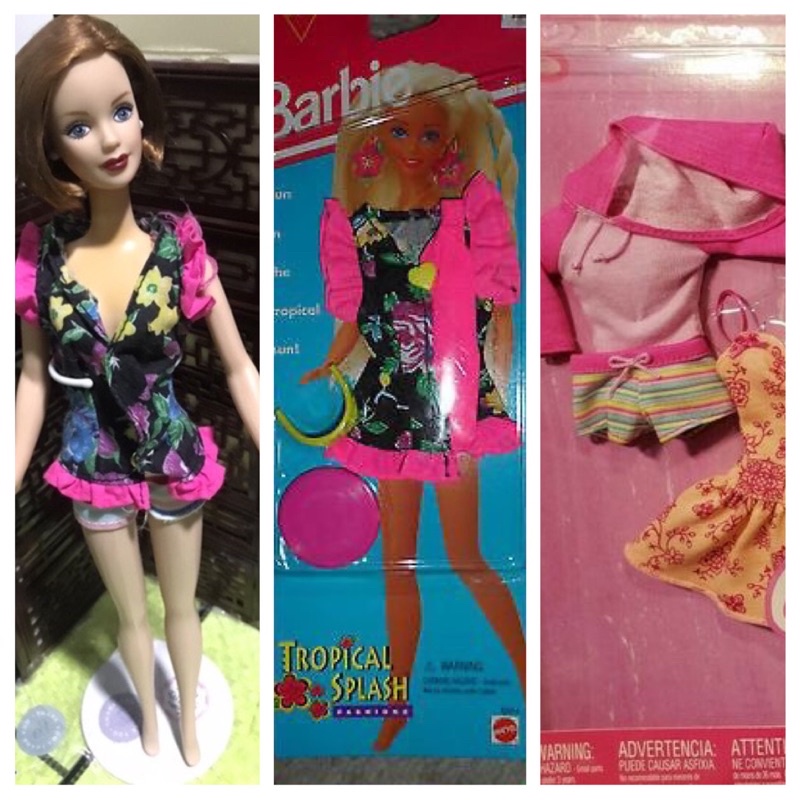 tropical splash barbie fashions and fabulous looks fashions doll clothes only | Shopee Philippines