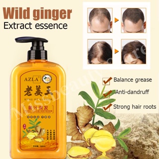 AZLA Ginger Shampoo Anti-Hair Loss Shampoo Rapid Regrowth Hair  Anti-Dandruff Anti-itch Shampoo500ML